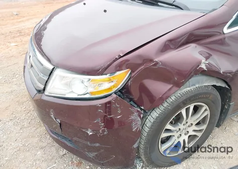 2012 Honda Odyssey Ex-L from USA, damaged, VIN 5FNRL5H65CB122234